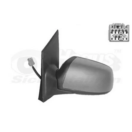 Oglinda FORD FOCUS 2 2004->2013 Oglinda exterioara electrica cu incalzire rabatabila electric pentru vopsit stanga Perioada 2004 2005 2006 2007