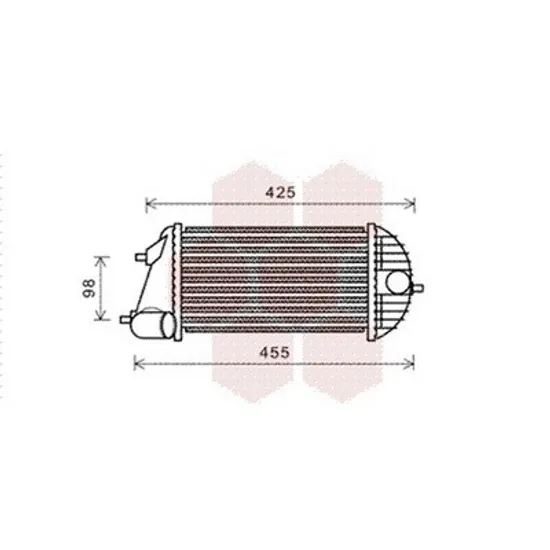 Intercooler SUZUKI SWIFT 4 2010->2016 Radiator intercooler 1,3 DDiS 300x175x65 Perioada 2010 2011 2012 2013 2014 2015 2016 2017
