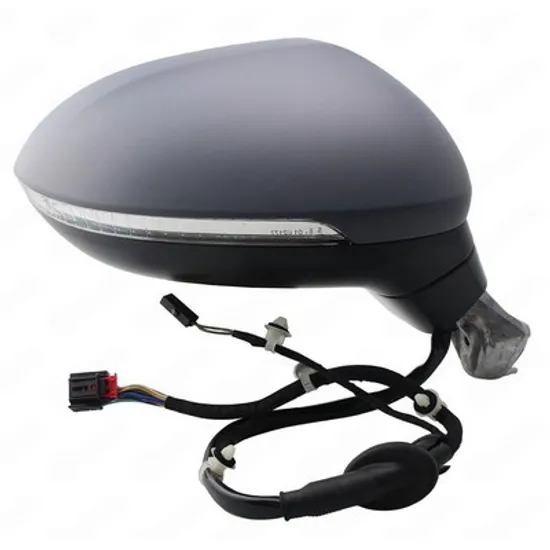 Oglinda VW PASSAT B8 2014-> Oglinda exterioara electrica cu incalzire pentru vopsit (cu semnal) DREAPTA Perioada 2019 2020 2021 2022 2023 2024