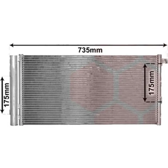 Radiator aer conditionat BMW 3 F30 2011->2018 pentru 328i, perioada 2011 2012 2013 2014 2015