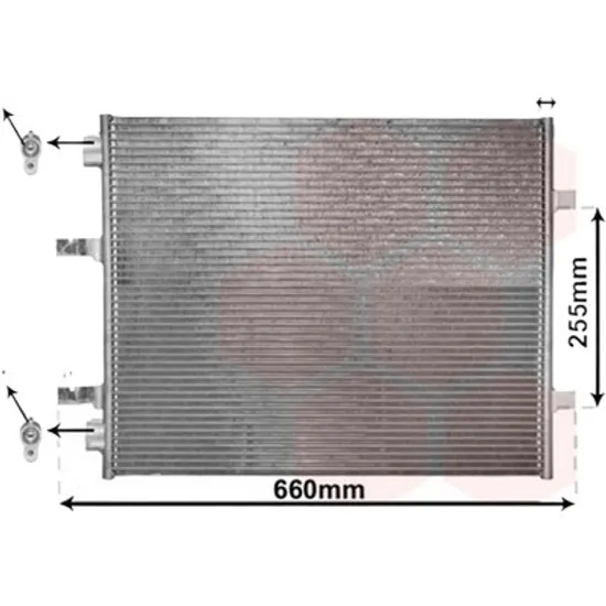 Radiator aer conditionat AUDI A4 Allroad B9 2016-> 45 TFSI Mild Hybrid quattro 180KW 245CP , pentru motor DKNA perioada 2018 2019,2020,2021,2022 2023