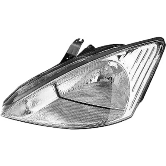 Far dreapta FORD FOCUS 1 1998->2008 perioada 1998 1999 2000 2001 2002 2003 2004 pana la an de fabricatie 08/2001, fara motor reglaj, cu bec H4