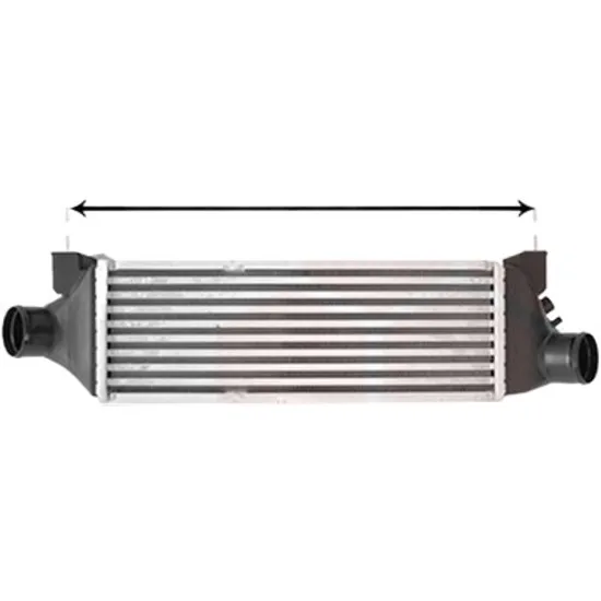 Intercooler FORD TRANSIT 2000->2006 pentru 2.0 TDCi, perioada 2002 2003 2004 2005 2006