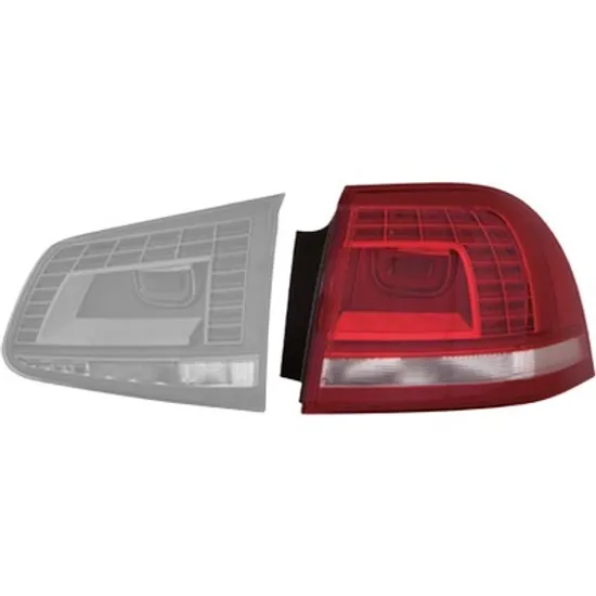 Lampa stop spate dreapta VW TOUAREG 2010->2018 perioada 2010 2011 2012 2013 2014 2015 2016 2017 2018 pana la an de fabricatie 2015, cu LED, semnal transparent, exterior