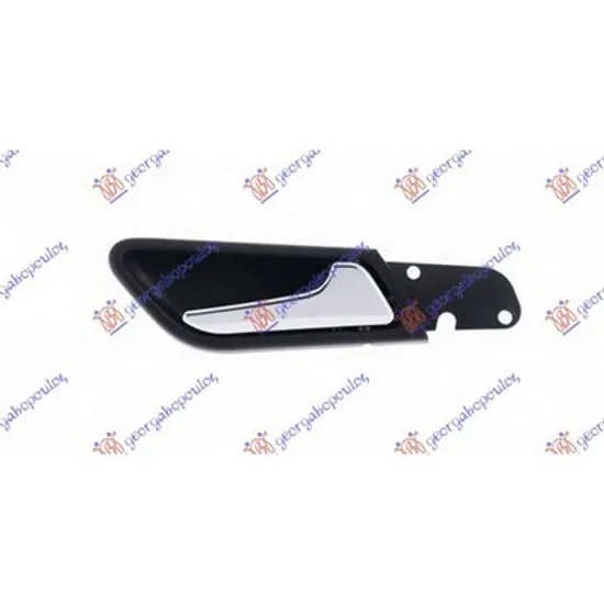 Maner Usa MERCEDES A-CLASS W169 2004->2012 Maner usa fata interior cromat/negru dreapta Perioada 2004 2005 2006 2007 2008 2009 2010 2011 2012