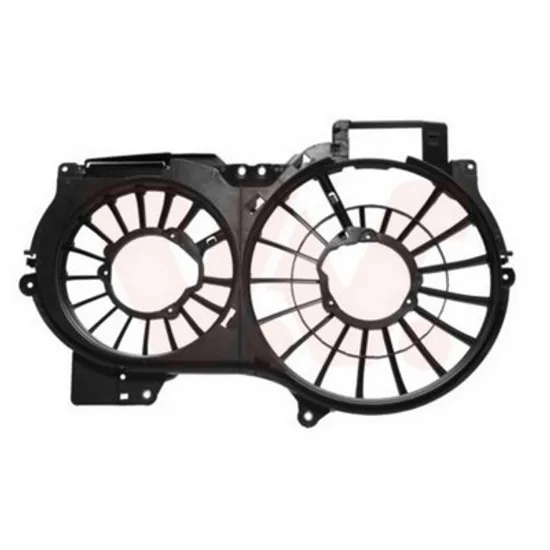 Carcasa Ventilator AUDI A6 C6 2004->2011 Carcasa electroventilator dublu benzina/diesel, Perioada 2004 2005 2006 2007 2008 2009 2010 2011