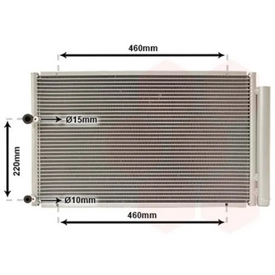 Radiator Aer Conditionat TOYOTA PRIUS 2 2003->2009 Radiator aer conditionat Perioada 2003 2004 2005 2006 2007 2008 2009