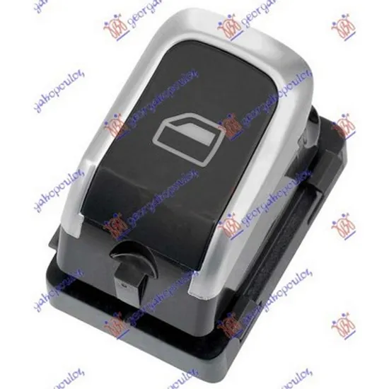 Butoane Usa AUDI A8 2009->2018 Comutator usa fata/spate 4 pini cromat/negru dreapta Perioada 2009 2010 2011 2012 2013 2014 2015 2016 2017 2018