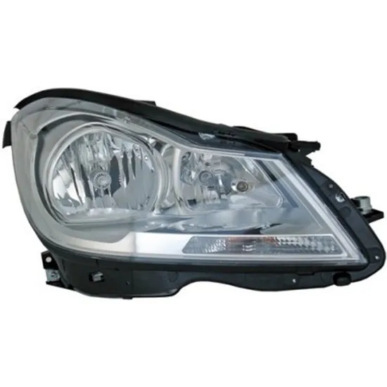 Faruri MERCEDES C-CLASS W204 2007->2014 Far reglaj electric cromat (E) (TYC) dreapta Perioada 2007 2008 2009 2010 2011