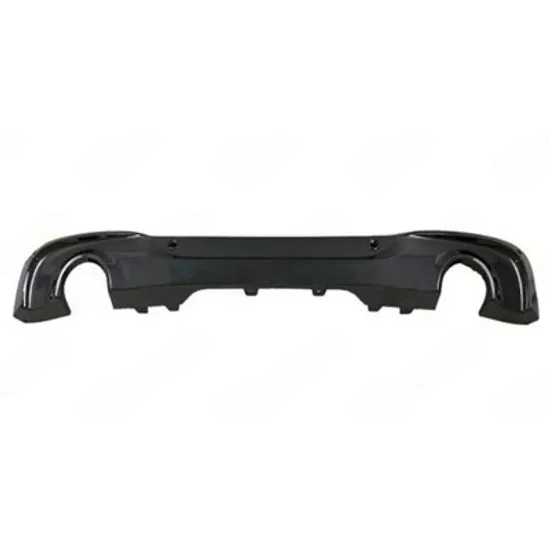 Spoiler Bara spate BMW 2 Active Tourer F45 2013-> Spoiler Bara spate (F46) (M-SPORT) locas esapament dublu (cu senzori parcare) Perioada 2017 2018 2019 2020 2021