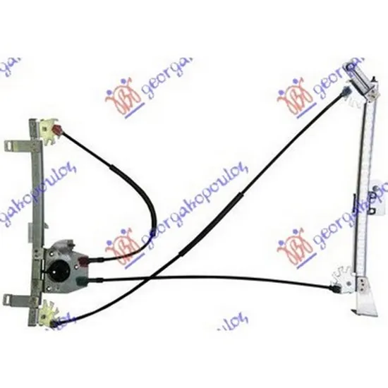 Macara Usa CITROEN C3 Pluriel 2003-> Macara usa pentru 3 usi electrica (fara motor) (EURO) stanga Perioada 2003 2004 2005 2006 2007 2008 2009 2010