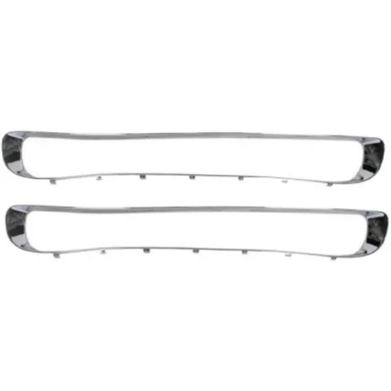 Rama grila fata MINI COUNTRYMAN R60 2010->2016 perioada 2010 2011 2012 2013 2014 2015 2016 cromat, centru, exterior