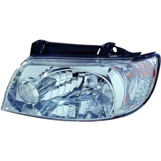 Far dreapta HYUNDAI MATRIX 2001-> perioada 2001 2002 2003 2004 2005 2006 2007 2008 2009 2010 pana la an de fabricatie 04/2005, fara motor reglaj, semnal alb, cu reglaj electric, cu bec H4