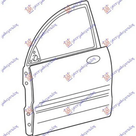 Usa Fata HYUNDAI SANTA FE 1 2001->2006 Usa fata stanga Perioada 2000 2001 2002 2003 2004 2005 2006