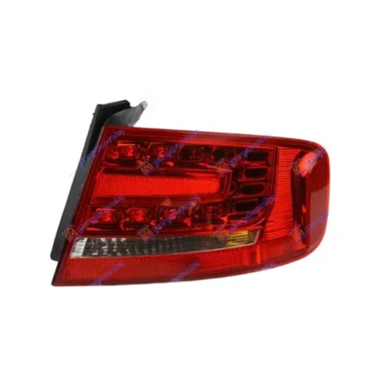 Lampa stop spate dreapta AUDI A4 B8 2007->2015 perioada 2011 2012 2013 2014 2015 pana la an de fabricatie 03/2012, semnal galben, exterior, cu bec LED
