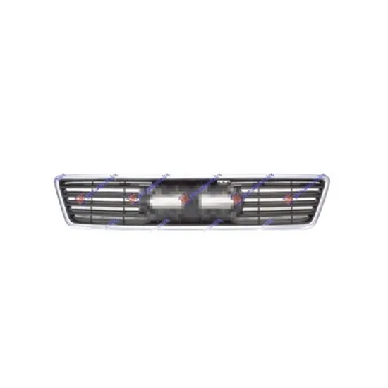 Grila Radiator AUDI A6 C5 1997->2005 Grila radiator, neagra, cu rama cromata, toate modelele exclus 8-Cilindri (05.97-04.01) Perioada 1997 1998 1999 2000 2001,