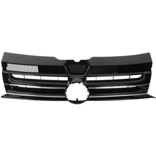 Grila radiator VW TRANSPORTER T5 2003->2015 perioada 2003 2004 2005 2006 2007 2008 2009 2010 2011 2012 2013 2014 2015 de la an de fabricatie 10/2009, cromat