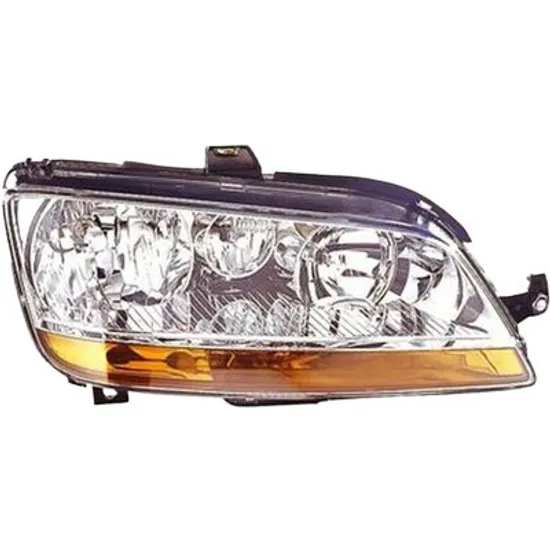 Far dreapta FIAT MULTIPLA 1999-> perioada 1999 2000 2001 2002 2003 2004 2005 2006 2007 2008 2009 2010 de la an de fabricatie 09/2004, pana la an de fabricatie 11/2005, cu motor reglaj, semnal galben, cu reglaj electric, cu far de ceata, cu bec H7/H1/H1