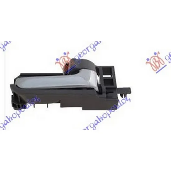 Maner Usa TOYOTA COROLLA E12 2001->2007 Maner usa fata/spate interior cromat/gri dreapta Perioada 2001 2002 2003 2004 2005 2006