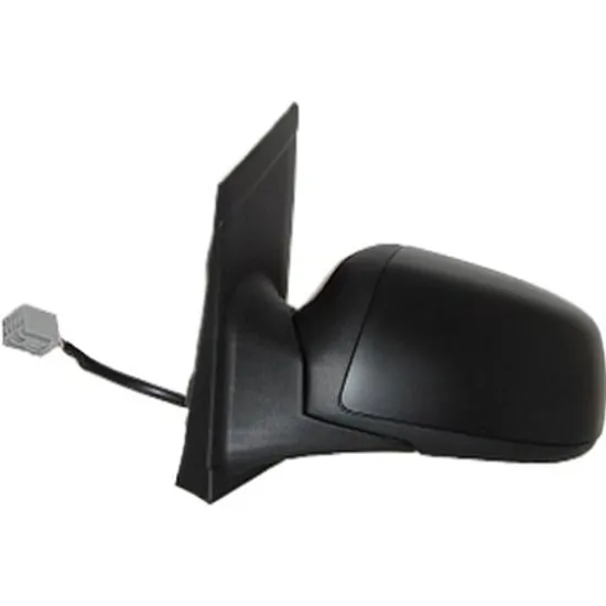 Oglinda exterioara stanga FORD FOCUS 2 2004->2013 perioada 2004 2005 2006 2007 2008 2009 2010 2011 2012 pana la an de fabricatie 02/2008, cu lampa podea, cu lumini de pozitie, cu incalzire, prevopsit grund,