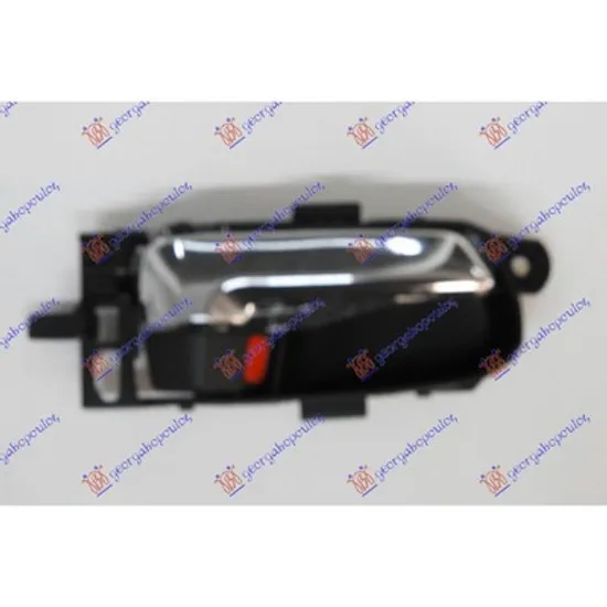 Maner Usa SUZUKI GRAND VITARA 2 2005->2018 Maner usa fata/spate interior cromat/negru dreapta Perioada 2005 2006 2007 2008 2009 2010 2011 2012 2013 2014 2015
