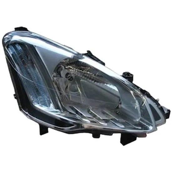 Far dreapta CITROEN BERLINGO B9 2008-> perioada 2010 2011 2012 2013 2014 2015 de la an de fabricatie 2012, de la an de fabricatie 2015, pentru vehicule cu sistem de spalare far, pana la an de fabricatie 2015, pana la an de fabricatie 2017, cu motor reglaj, semnal transparent, cu reglaj electric, cu bec H4
