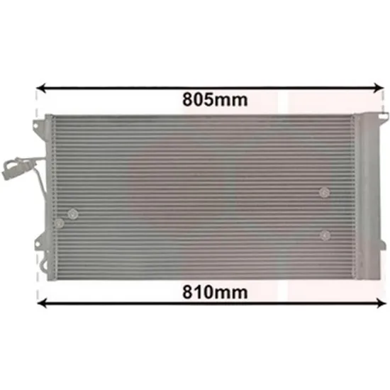 Radiator aer conditionat MERCEDES A-CLASS W168 1997->2004 pentru A 170 CDI , perioada 1998 1999 2000 2001