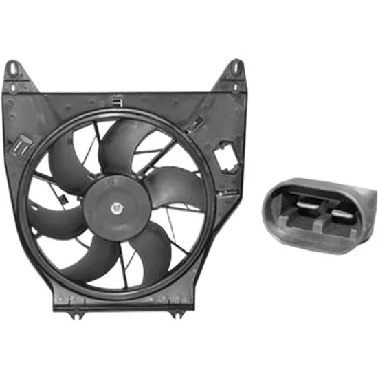 Ventilator motor RENAULT KANGOO 1997->2007 pentru 1.5 dCi , perioada 2001 2002 2003 2004 2005 2006 2007 2008 2009 2010