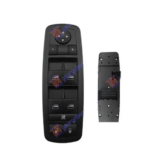 Butoane usa JEEP CHEROKEE 2013-> Panou butoane usa/geam fata inchidere centralizata (Quatern)(21pin) stanga Perioada 2014 2015 2016 2017 2018 2019