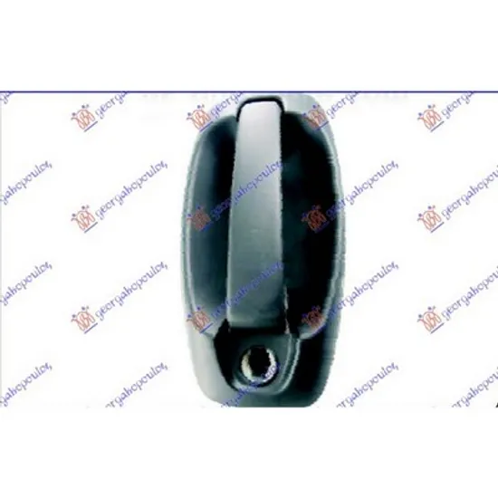 Maner Usa FIAT QUBO 225 2008-> Maner usa spate exterior (cu gaura butuc), Perioada 2008 2009 2010 2011 2012 2013 2014 2015 2016