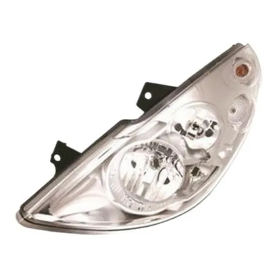 Far stanga OPEL MOVANO B 2010->2020 perioada 2010 2011 2012 2013 2014 2015 pana la an de fabricatie 2019, fara motor reglaj, semnal galben, cu reglaj electric, cu bec H1/H7
