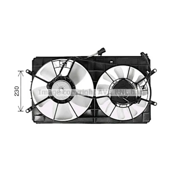 Ventilator motor FIAT SEDICI 2006->2014 pentru 2.0 D Multijet 4x4, perioada 2006 2007 2008 2009 2010 2011 2012 2013 2014
