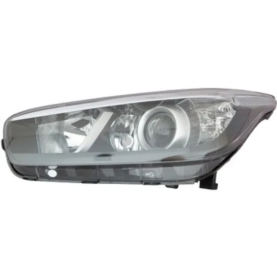 Far stanga KIA CEED 2012->2018 perioada 2012 2013 2014 2015 2016 2017 2018 cu motor reglaj, de la an de fabricatie 2015, cu reglaj electric, cu bec H7/H7/H7, cu bec PY21W