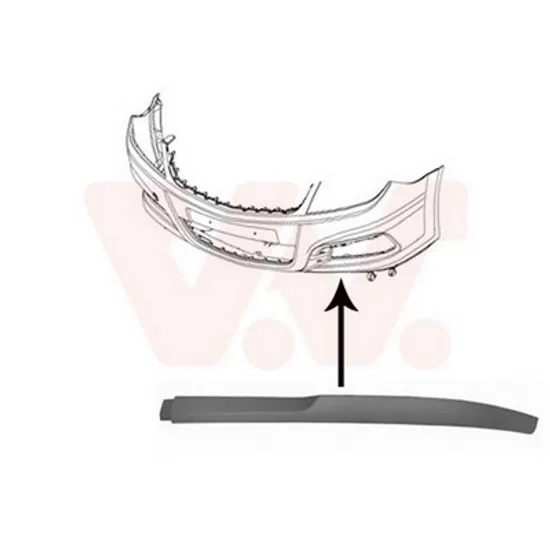 Spoiler Bara fata OPEL VECTRA C 2002->2008 Spoiler bara fata 2005-> stanga Perioada 2002 2003 2004 2005 2006 2007 2008