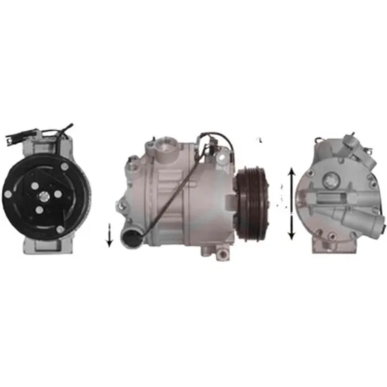 Compresor aer conditionat BMW X5 E70 2006->2013, X6 E71 2007->2014 pentru xDrive 30 d, perioada 2008 2009 2010 2011 2012 2013 2014