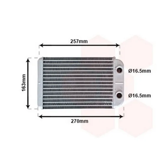 Radiator Incalzire FIAT STILO 2001->2010 Calorifer BEHR +/-AC 220x156 DENSO TYPE Perioada 2001 2002 2003 2004 2005 2006 2007 2008
