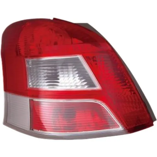 Lampa stop spate stanga TOYOTA YARIS 2005->2011 perioada 2010 2011 rosu, semnal alb, pana la an de fabricatie 2010, de la an de fabricatie 2009, cu bec LED, cu bec W5W