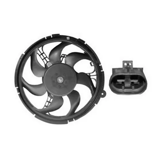 Ventilator Motor FIAT STILO 2001->2010 Electroventilator complet 1.2-1.4-1.6L benzina fara aer conditionat, Perioada 2001 2002 2003 2004 2005 2006 2007 2008