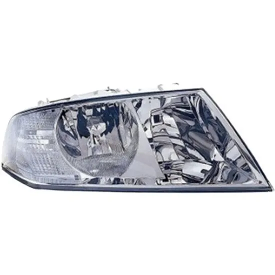 Far dreapta SKODA OCTAVIA 2 2004->2013 perioada 2004 2005 2006 2007 2008 2009 2010 pana la an de fabricatie 02/2009, cu motor reglaj, semnal transparent, cu reglaj electric, cu bec H1/H7