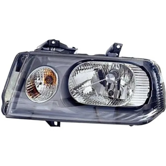Far stanga CITROEN JUMPY 1995->2006 perioada 2000 2001 2002 2003 2004 2005 2006 de la an de fabricatie 02/2004, fara motor reglaj, semnal alb, cu reglaj electric, cu bec H4
