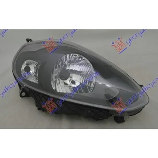 Faruri FIAT PUNTO 199 2012-> Far negru (Ε) dreapta Perioada 2012 2013 2014 2015 2016 2017