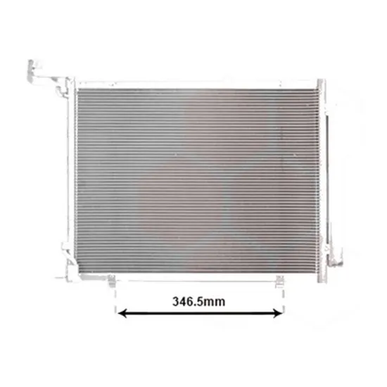 Radiator aer conditionat NISSAN PATROL 2 1997-> 3.0 DTi 118KW 160CP , pentru motor ZD30DDTi perioada 2000 2001,2002,2003,2004 2005