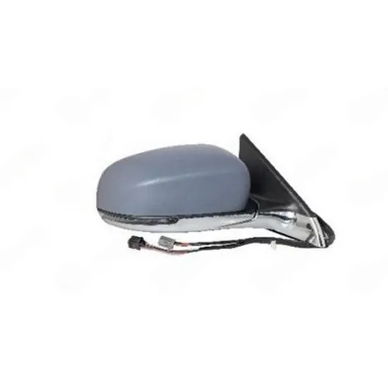 Oglinda JEEP COMPASS 2020-> Oglinda exterioara electrica cu incalzire pentru vopsit (cu semnal si lampa podea si senzor banda) (suport cromat) DREAPTA Perioada 2022 2023 2024 2025