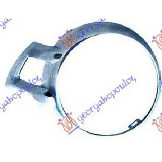 Ornament Proiector MITSUBISHI ASX, OUTLANDER SPORT 2010-> Rama proiector stanga cromata Perioada 2010 2011 2012 2013 2014 2015 2016