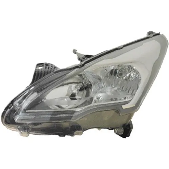 Far stanga PEUGEOT 5008 1 2009->2017 perioada 2010 2011 2012 2013 2014 2015 2016 2017 de la an de fabricatie 11/2013, cu motor reglaj, semnal transparent, cu reglaj electric, cu bec H7/H7