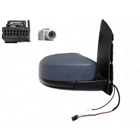 Oglinda VW CADDY 4 2015->2020 Oglinda exterioara electrica cu incalzire pentru vopsit cu antena DREAPTA Perioada 2015 2016 2017 2018 2019 2020