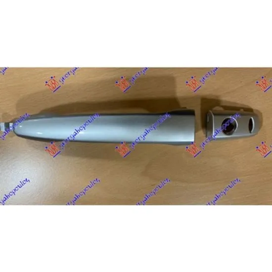 Maner Usa MITSUBISHI OUTLANDER 2 2006->2012 Maner usa fata exterior argintiu cu senzor stanga Perioada 2006 2007 2008 2009 2010 2011 2012