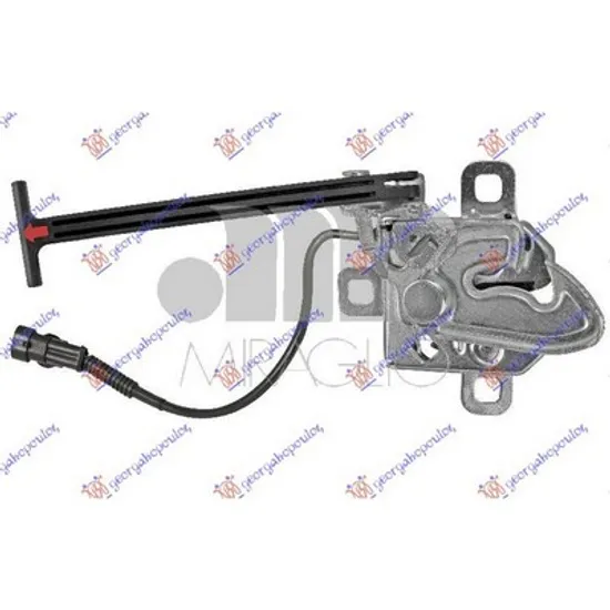 Broasca capota fata FIAT STILO 2001->2010 Inchizator capota Perioada 2001 2002 2003 2004 2005 2006 2007 2008