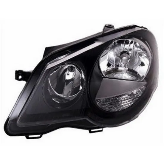 Faruri VW POLO 9N 2001->2012 Far GTI (E)negru (TYC) stanga Perioada 2001 2002 2003 2004 2005 2006 2007 2008