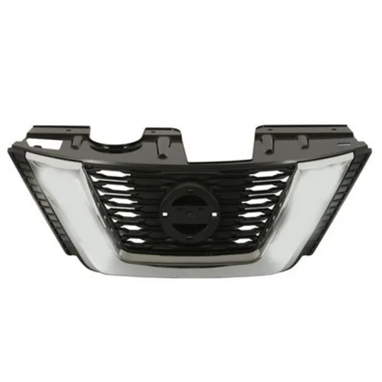 Grila Radiator NISSAN X-TRAIL T32 2014-> Grila radiator completa cu ornament cromat (cu locas pentru camera) Perioada 2017 2018 2019 2020 2021